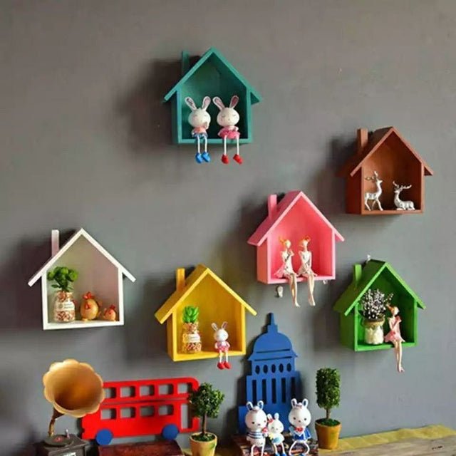 Beautiful Wall Mounted House Organizer - Blue