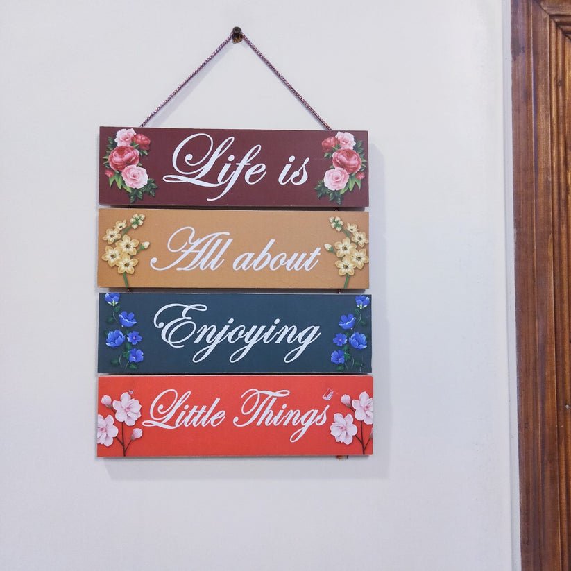 Life - wall hanging quotation