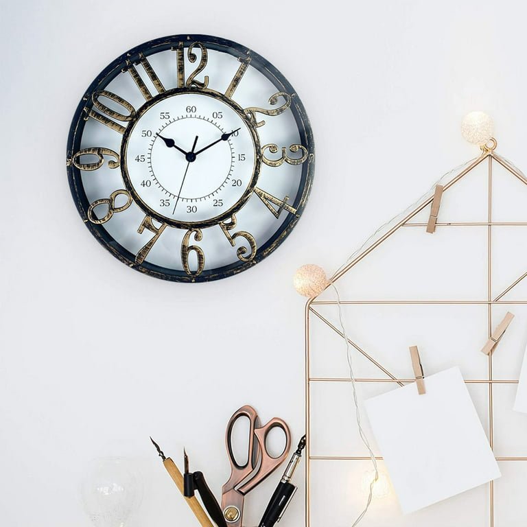 Designer rustic antique wall clock