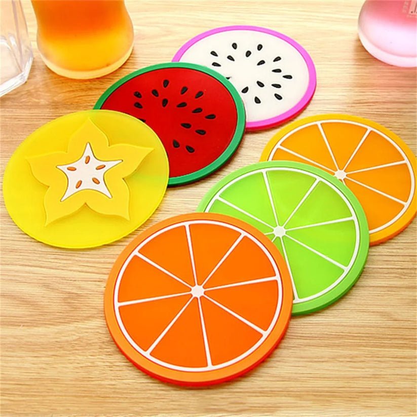 6pcs Tea coaster set (silicone)