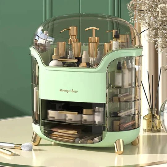 luxury Sooper desktop cosmetics organizer