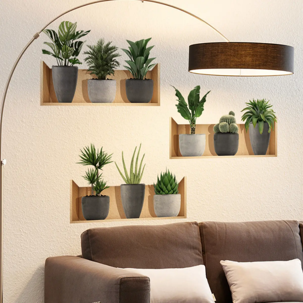 Wall decorative stickers 3pcs set