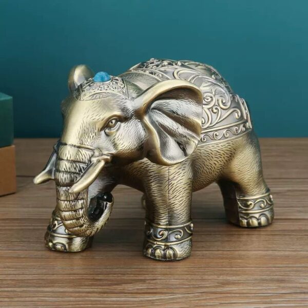 Elegant metal elephant Ashtray (imported)