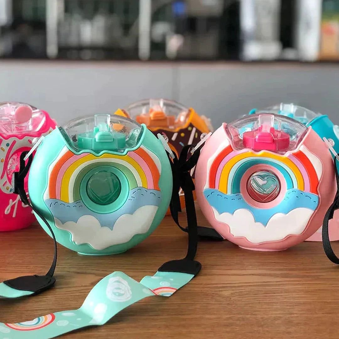Donut shaped school Water bottle for kids