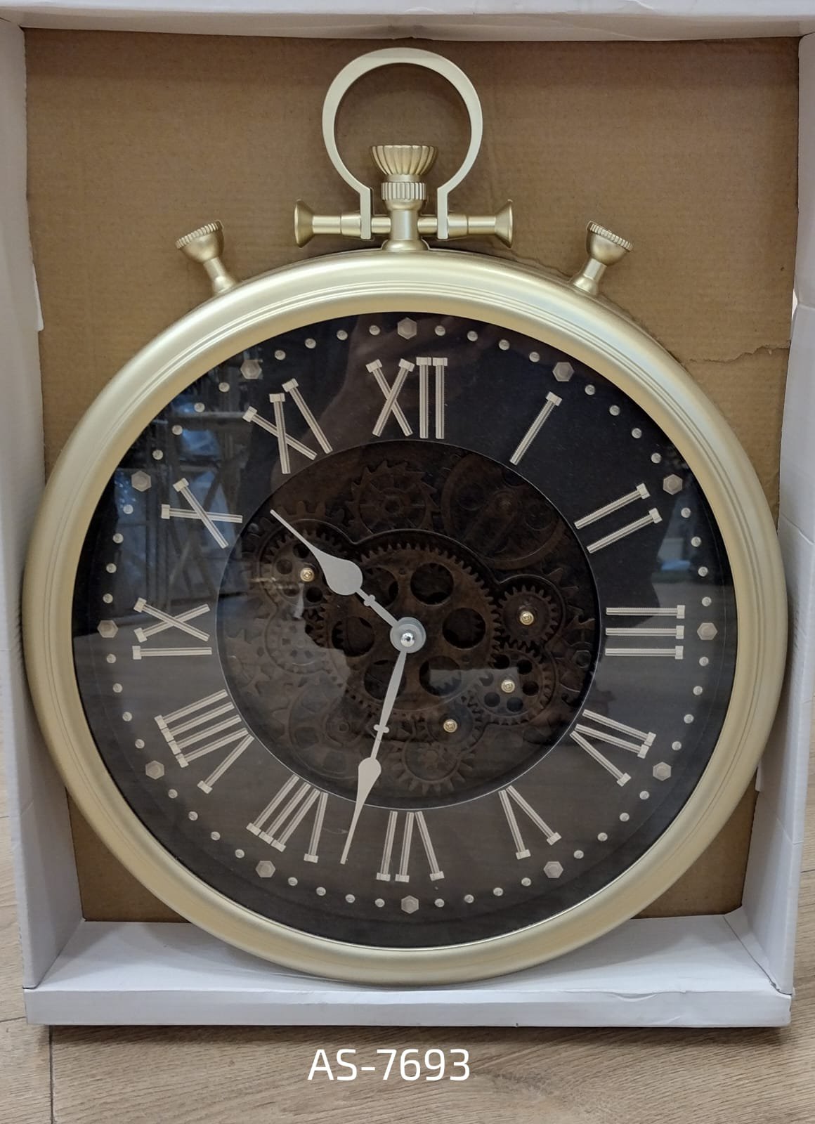 Miniature Mini alarm bell round clock