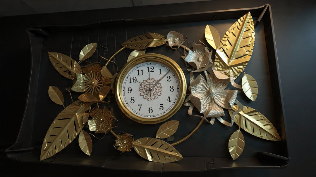 big votive wall decoration clock