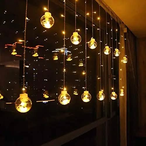 Wishing ball led curtain light