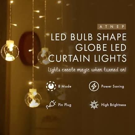 Wishing ball led curtain light