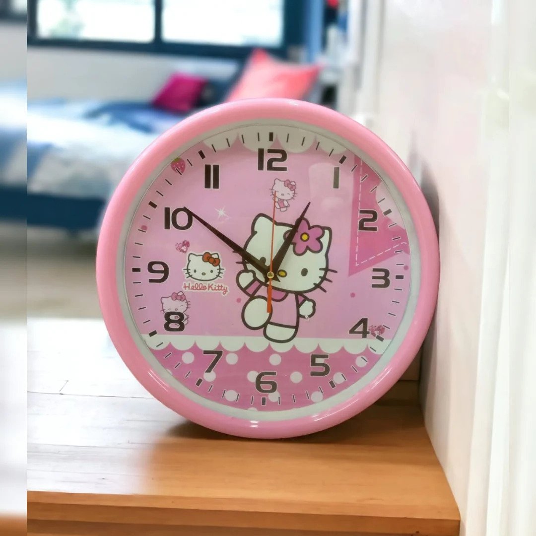 Best Quality Wall Clock In Different Design - Hello Kitty