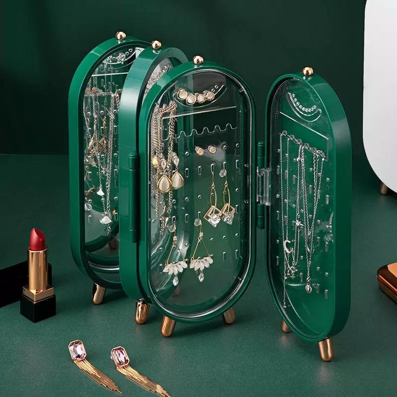 4 Layer Foldable Jewellery Organizer