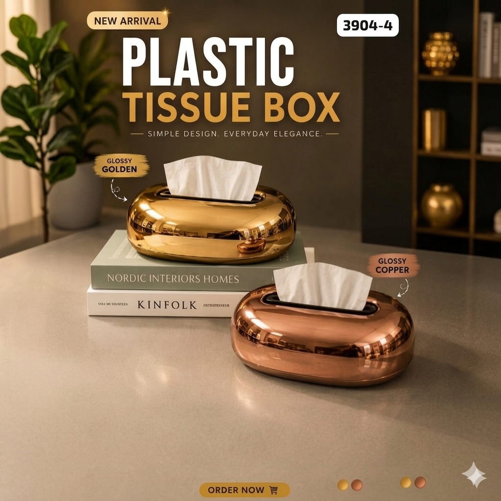 Nordic tissue box holder