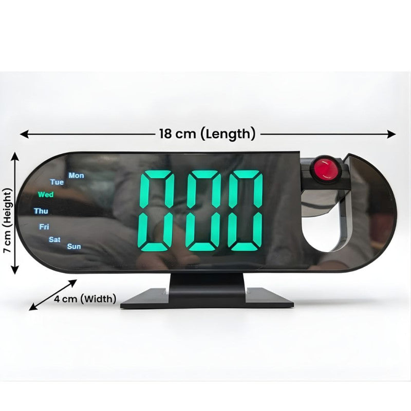 LED Digital Alarm Table Clock Modern Desk Clock with Large Display