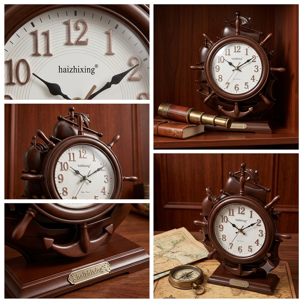 Sea Star Mediterranean Helmsman Clock