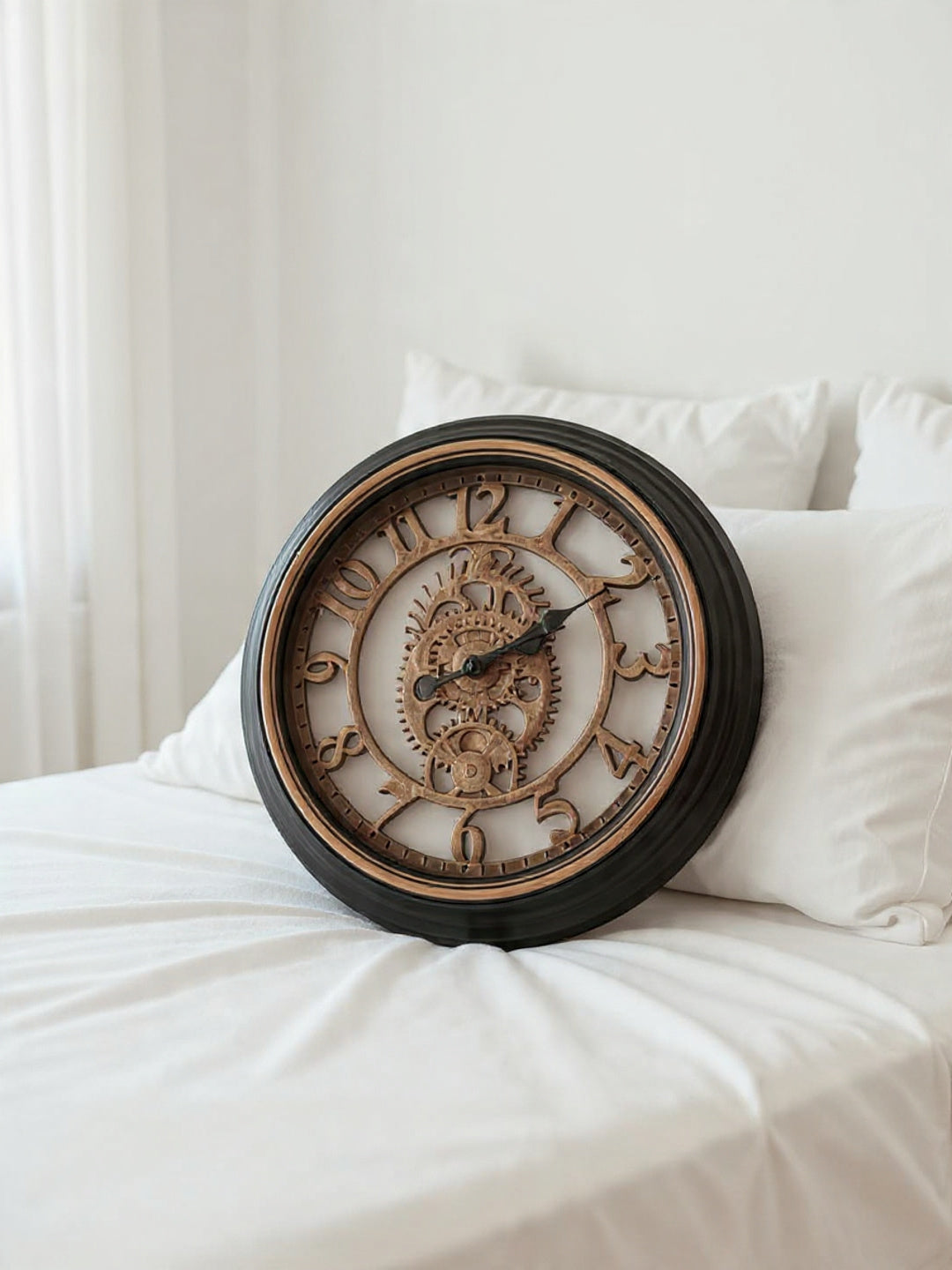Retro Gearing look wall clock