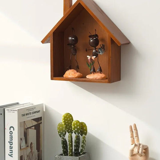 Beautiful Wall Mounted House Organizer - Brown