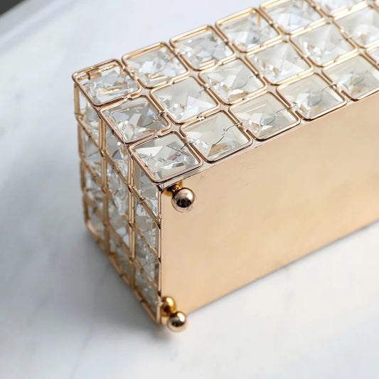 crystal tissue box