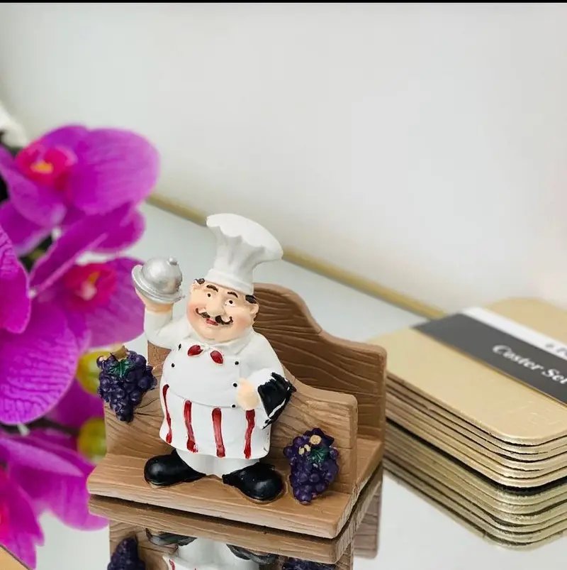 chef resin tissue napkin holder