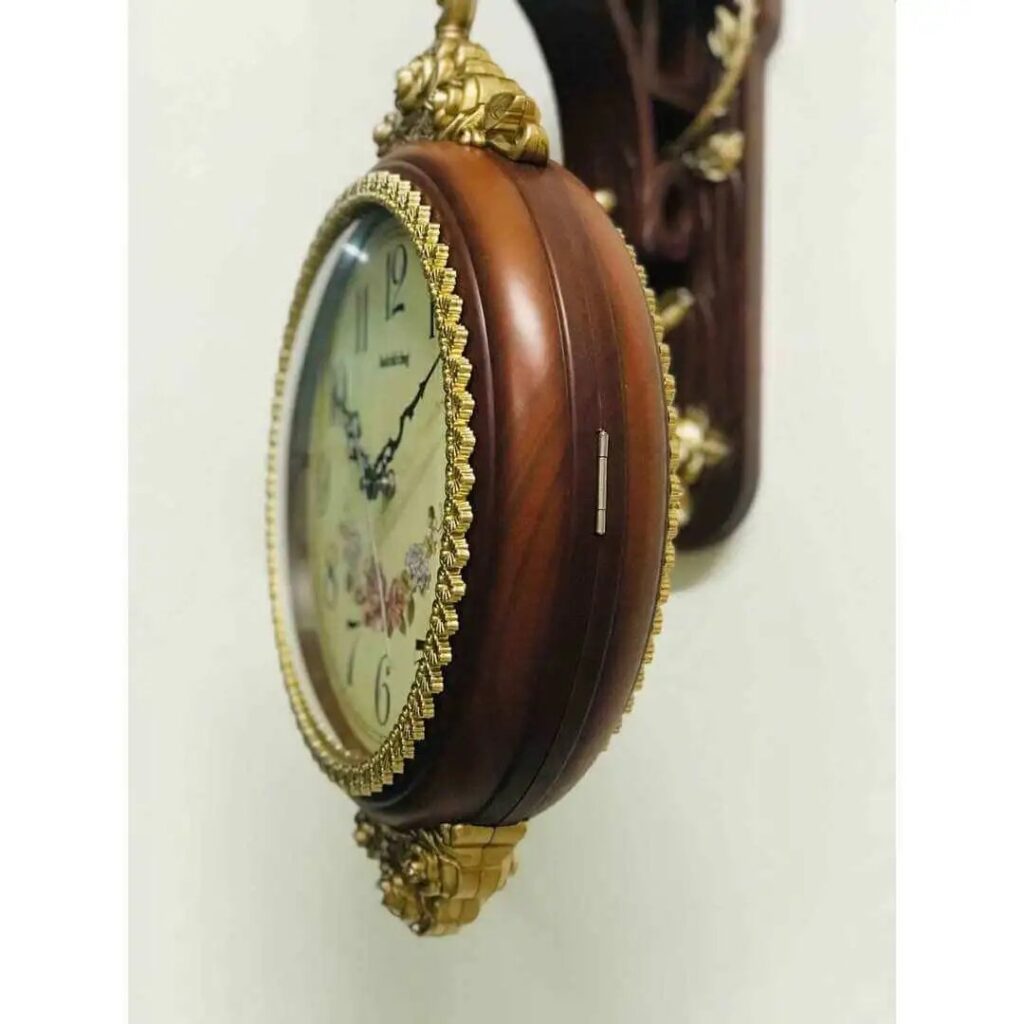 Double sided big dial Antique Wall clock