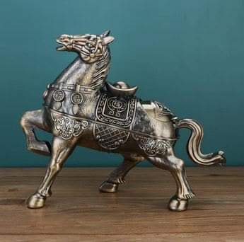 big Horse Metal Ashtray