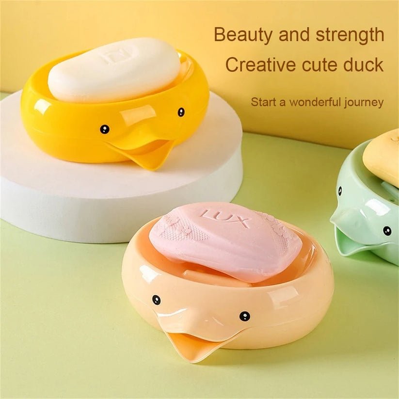 Duck soap holder