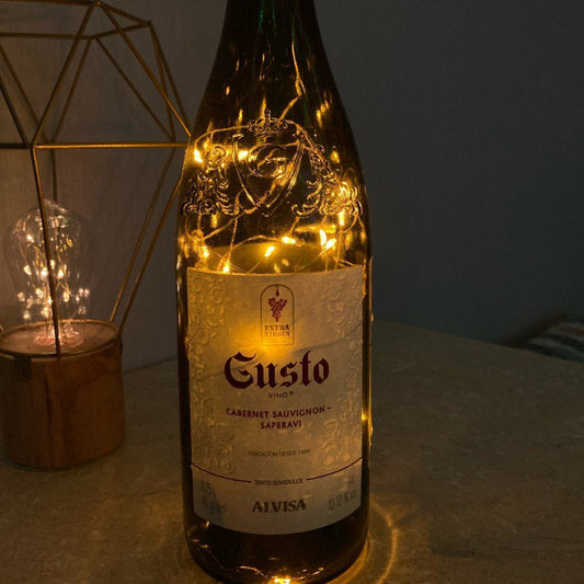 Bottle cork Led string wire light 9.8feet cell operated