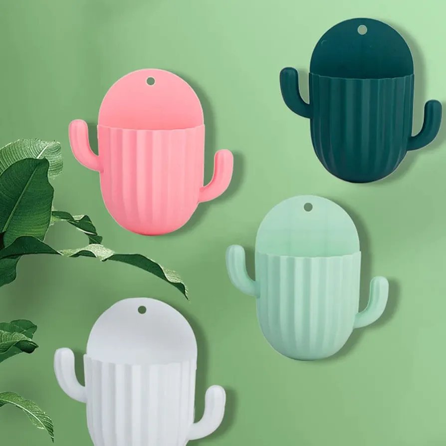 Cactus shape Wall decor holder