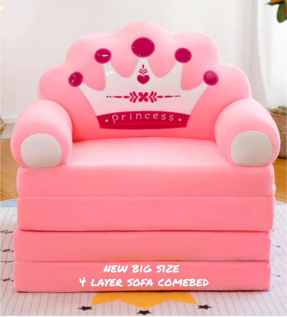 Sofacum bed Baby seater for kids 4 layers