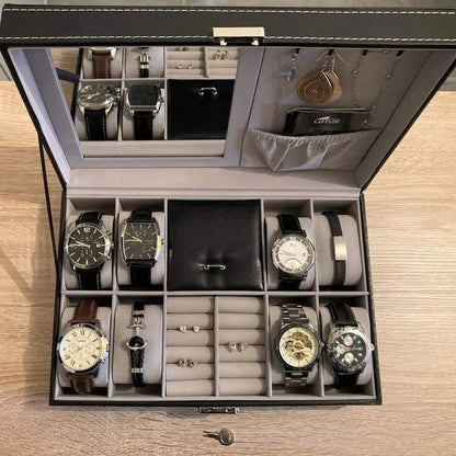 8 Watch &amp; jewelry box organizer