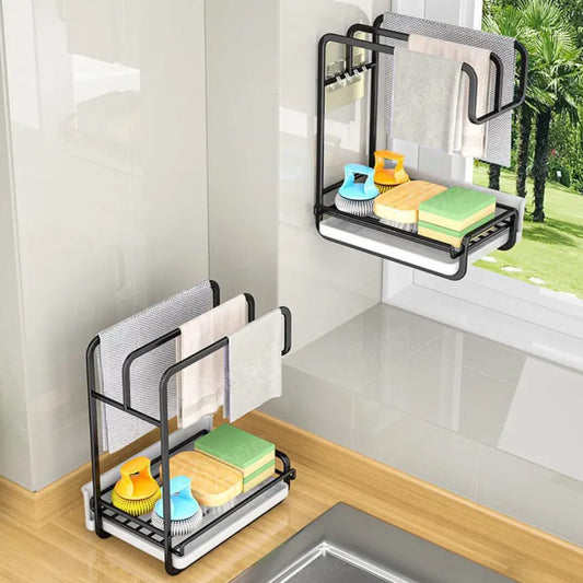 kitchen utensils organizer stand (iron metal)