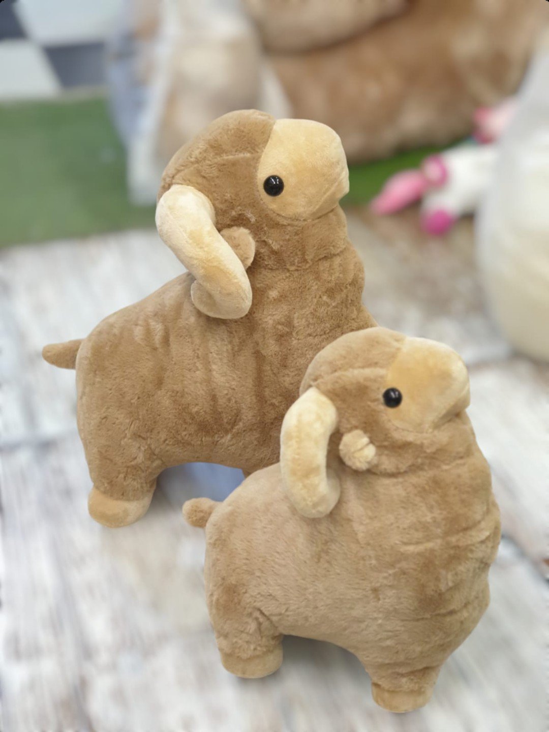 Sheep plush toy single - White