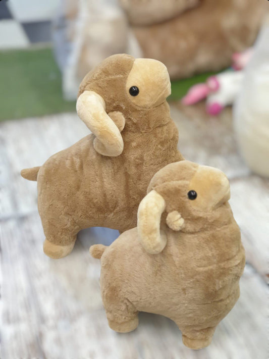 Sheep plush toy single - White