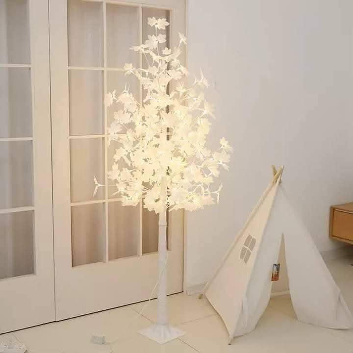 led Maple tree lamp 6 feet height - white