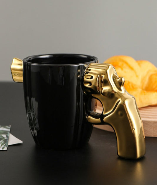 350 ML Revolver shaped Gun Mug