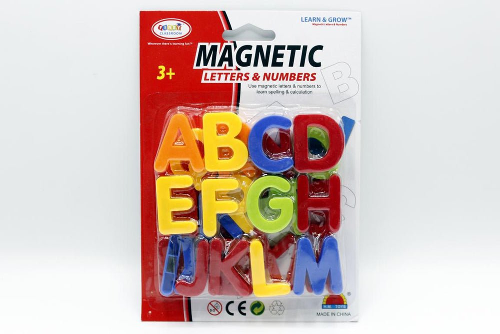Magnetic Capital Letters Childrens Kids Learn Alphabet Toy Fridge