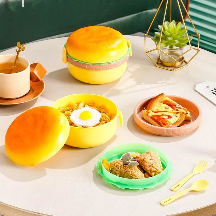 Burger lunch box