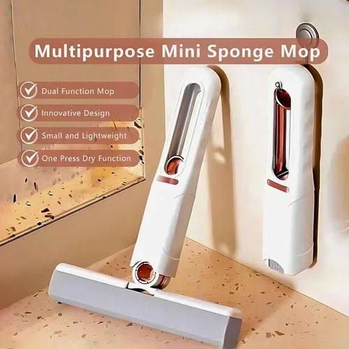 Mini foldable hanging mop