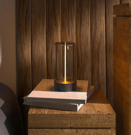 Portable breathing led magnetic lamp
