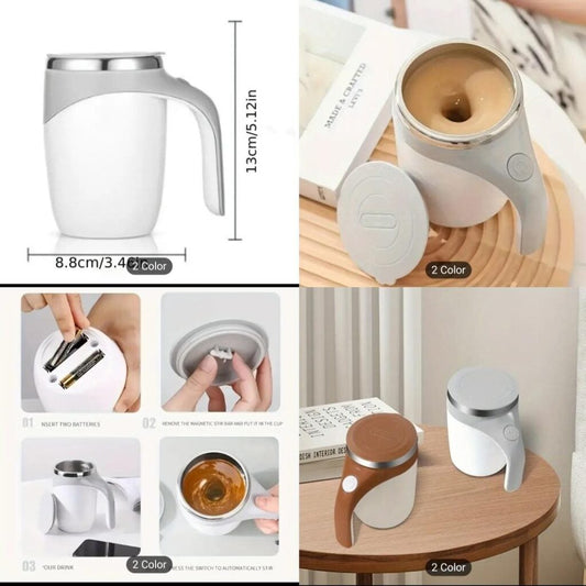 Self stirring coffee mug rechargeable
