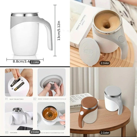 Self stirring coffee mug rechargeable