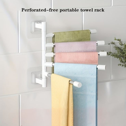 Suction stick moveable hanger