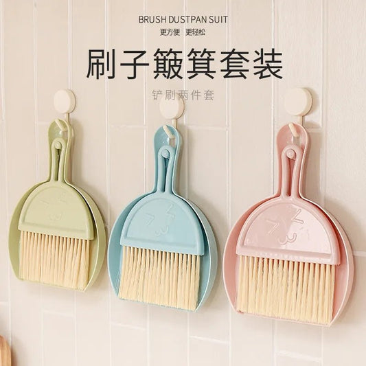 mini cleaning brush with holder
