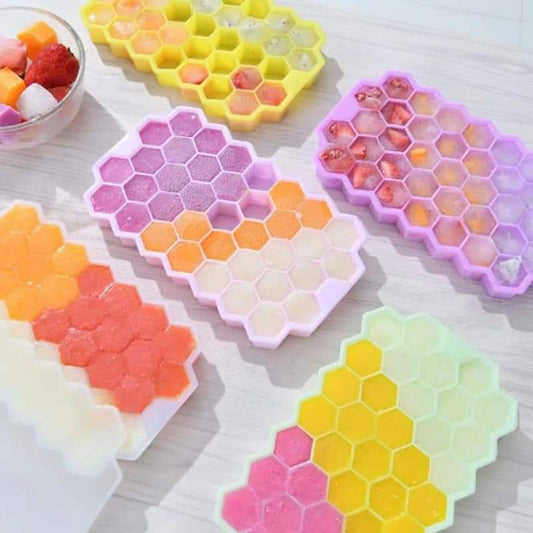 Silicon ice cube tray