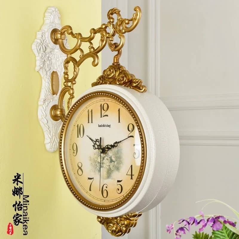 hyxzxing Brand Dual sided Wall clock