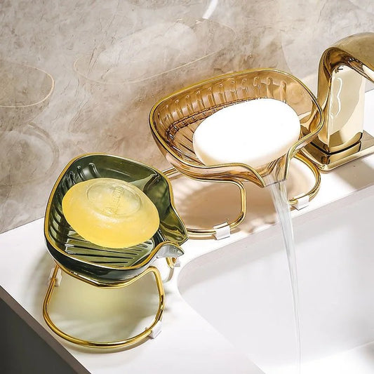 Luxury Drain soap dish with stand