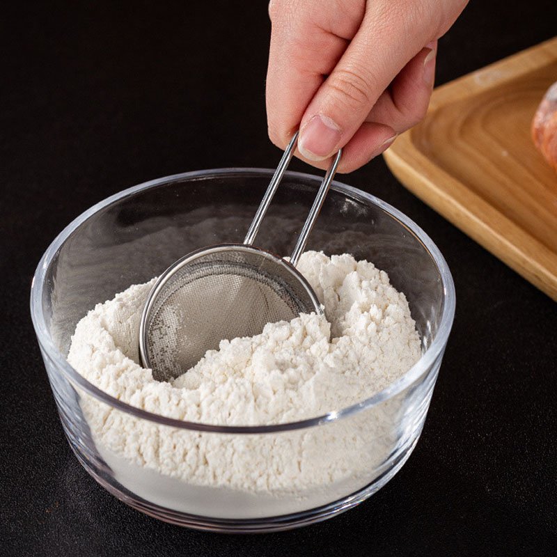 3pcs flour/Tea strainer stainless steel