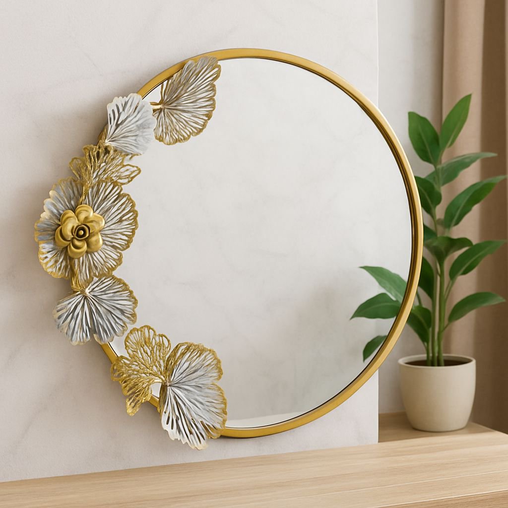 Votive &amp; Wall mirror decoration