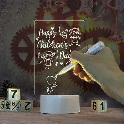 Led Writing Sheet with base