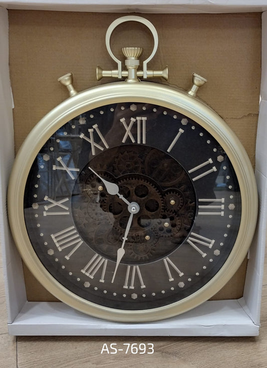 Miniature Mini alarm bell round clock