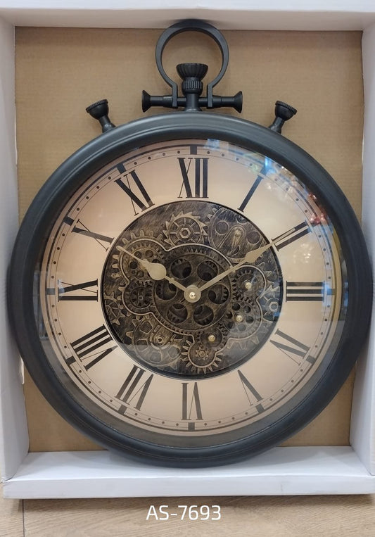 Retro Antique rustic gearing Wal clock