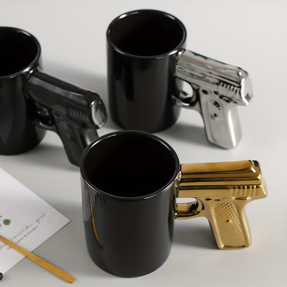 Ceramic pistol Shaped coffee mug